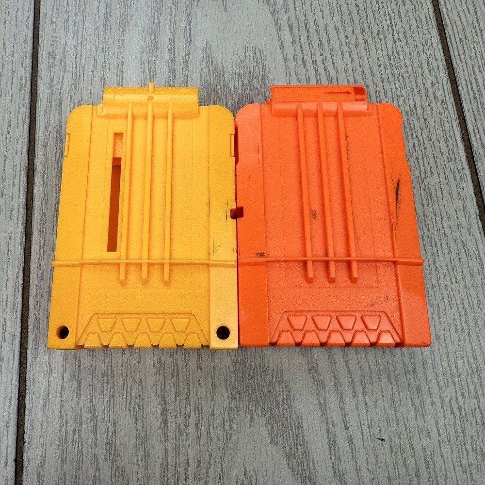 Hasbro Orange And Yellow Streamline Dart Clip Holds 6 Darts